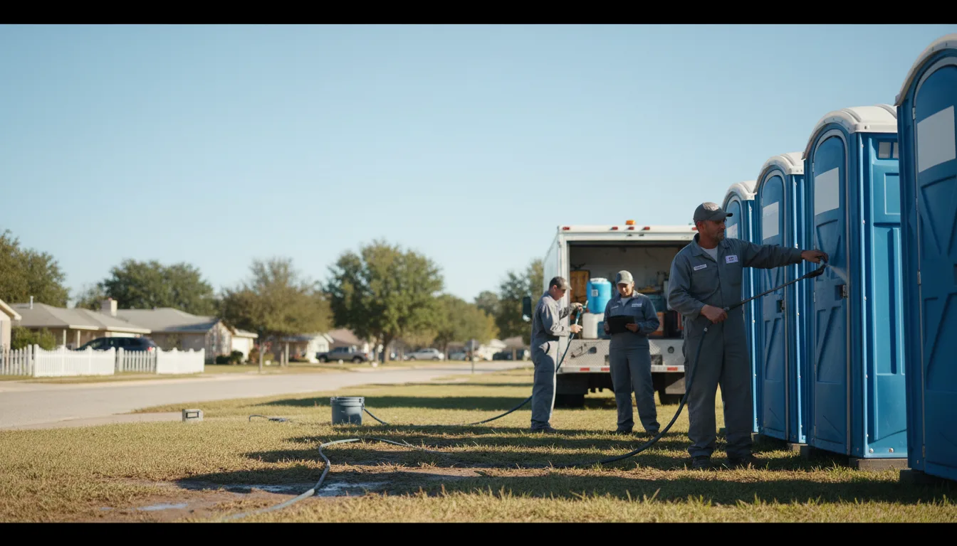Long-Term Portable Toilet Rental in Oklahoma City, OK near me